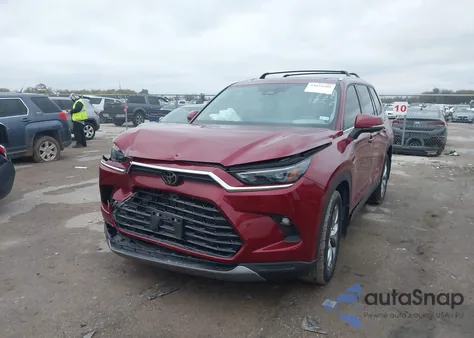 2024 Toyota Grand Highlander Limited из США, поврежденный, VIN 5TDAAAA59RS012711